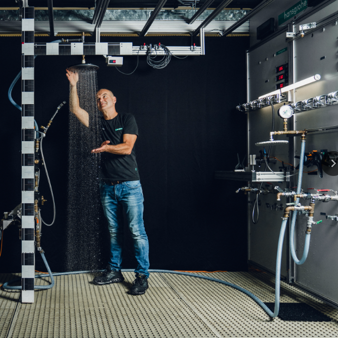 汉斯格雅集团出水科技实验室发布全新出水嘴技术，成就非凡美妙的淋浴体验